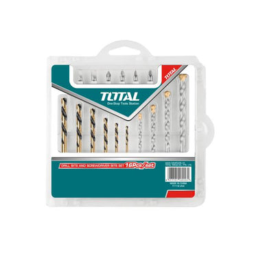 Drill Bits & Screwdrivers Set (16 pieces)