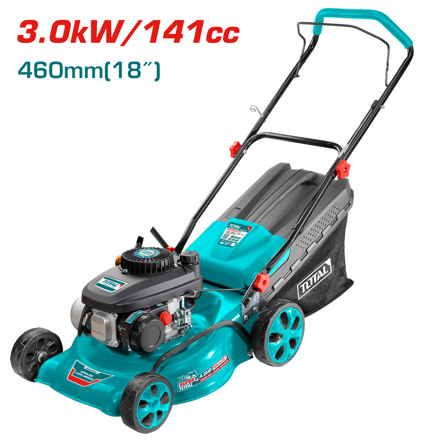 Gasoline Lawn Mower 3.0kW 460mm (18")
