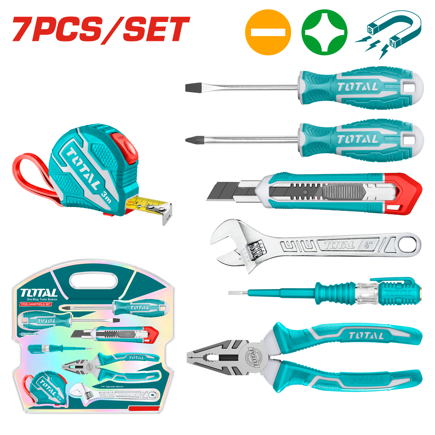 Hand Tools Set (7 pieces)