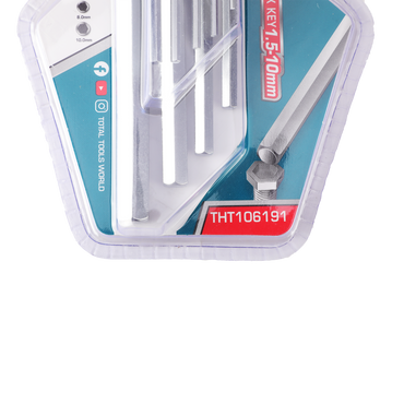Hex Key Set Long Arm (9 pieces set)