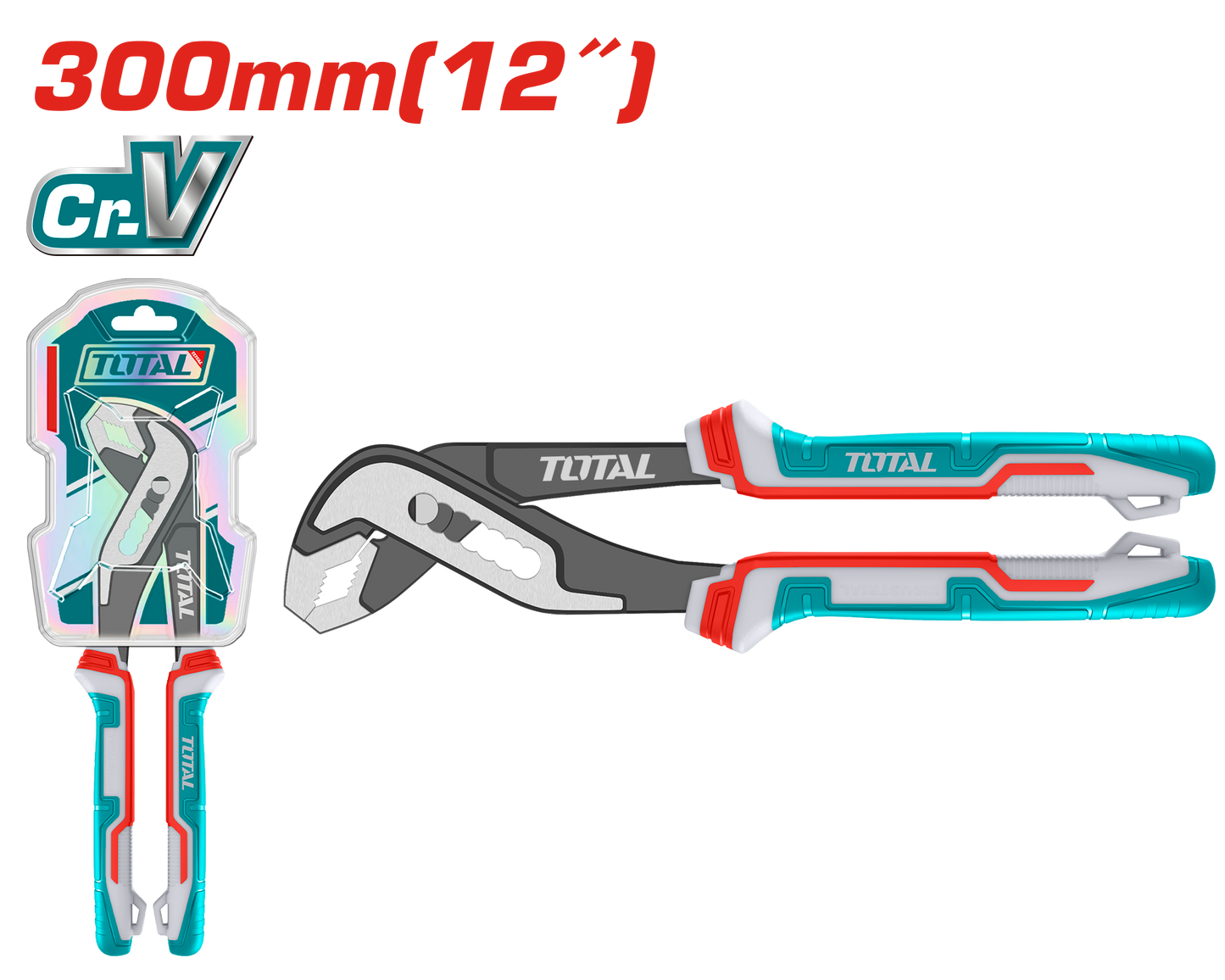 Industrial CR-V Pump Pliers 300mm(12")