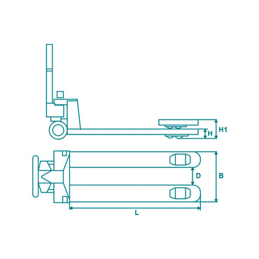 Hand Pallet Truck 2500Kg