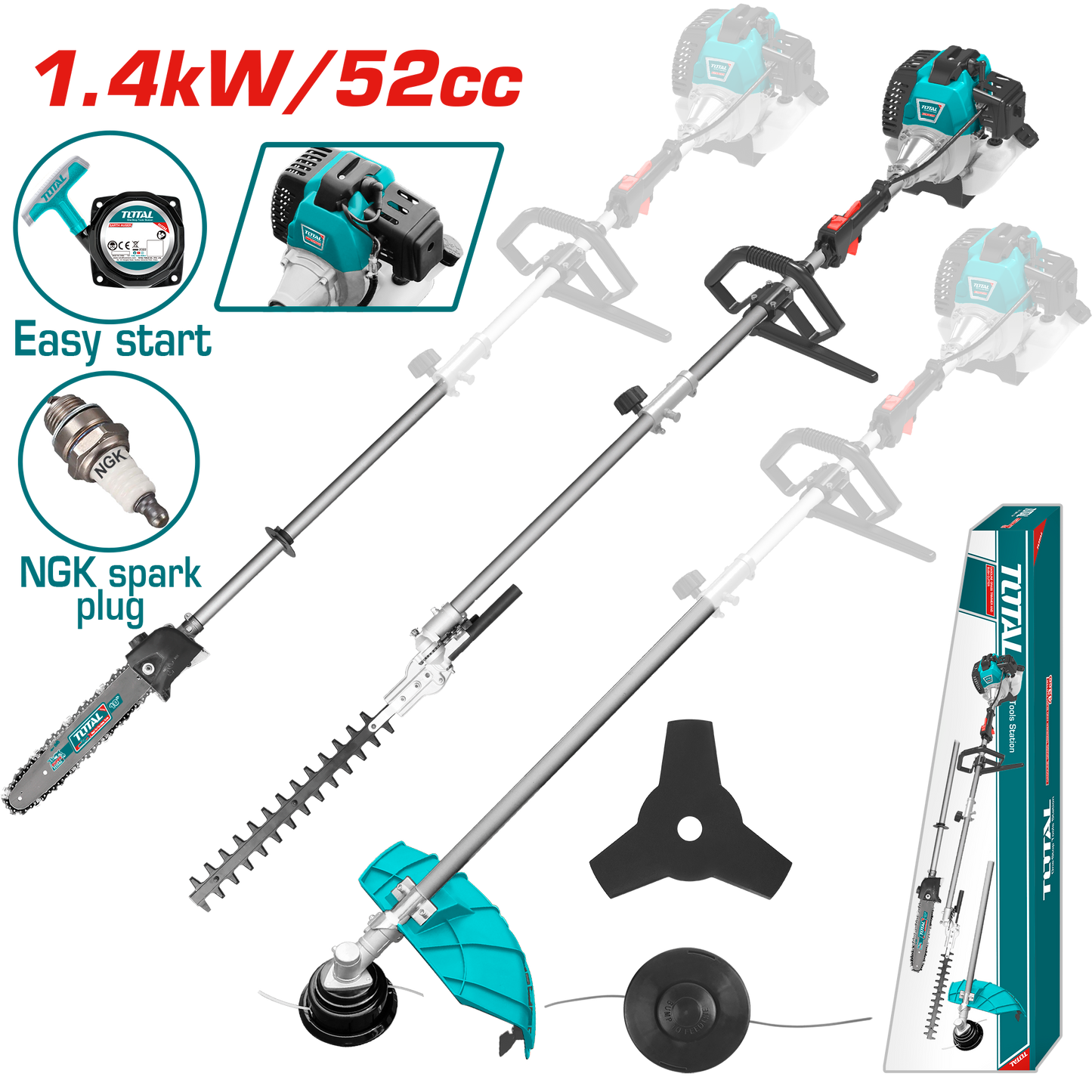 Gasoline Gardening Multi Tool (4-in-1 )
