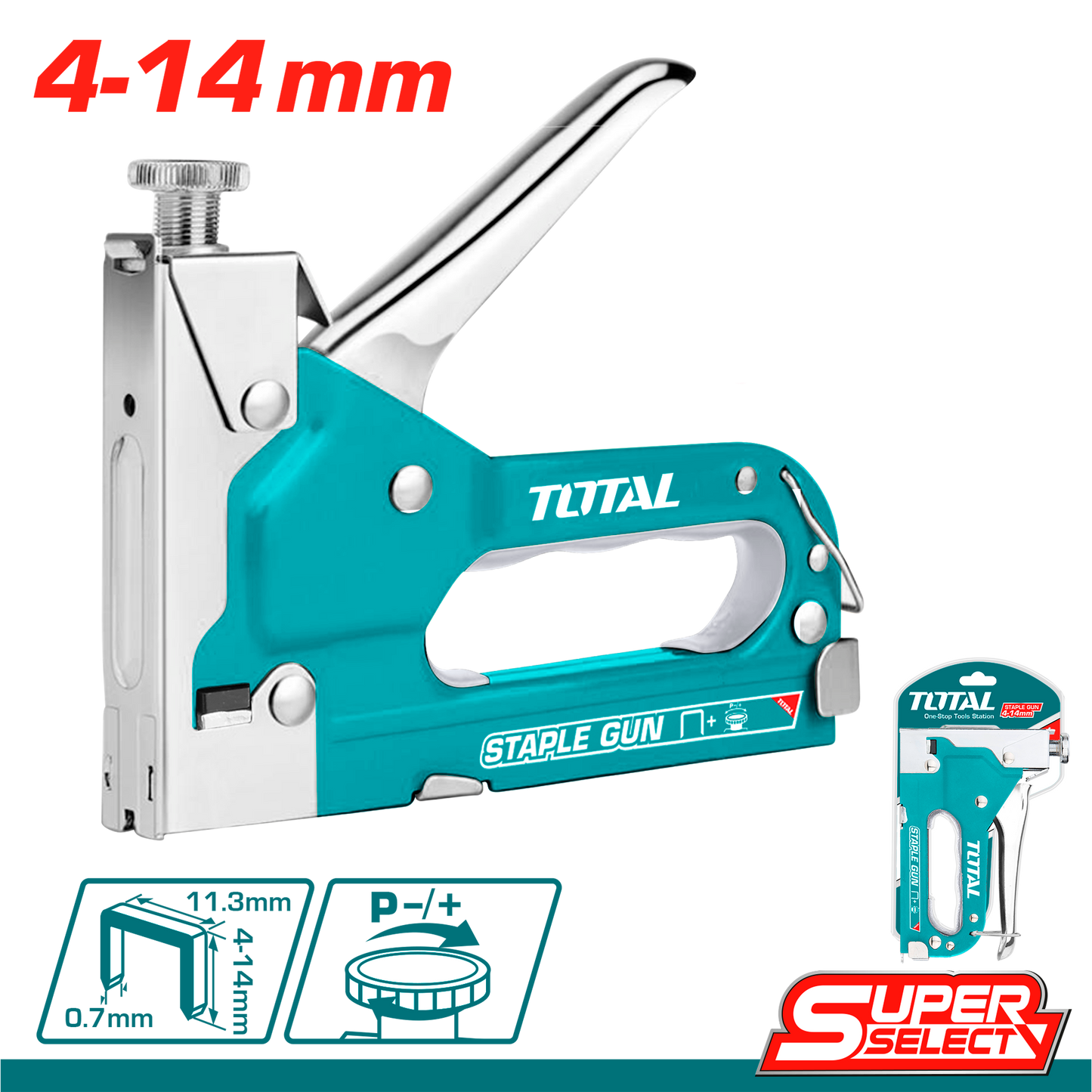 Staple Gun 4-14mm