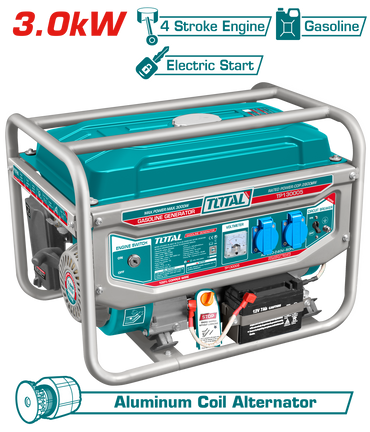 Generator Gasoline, 3KVA