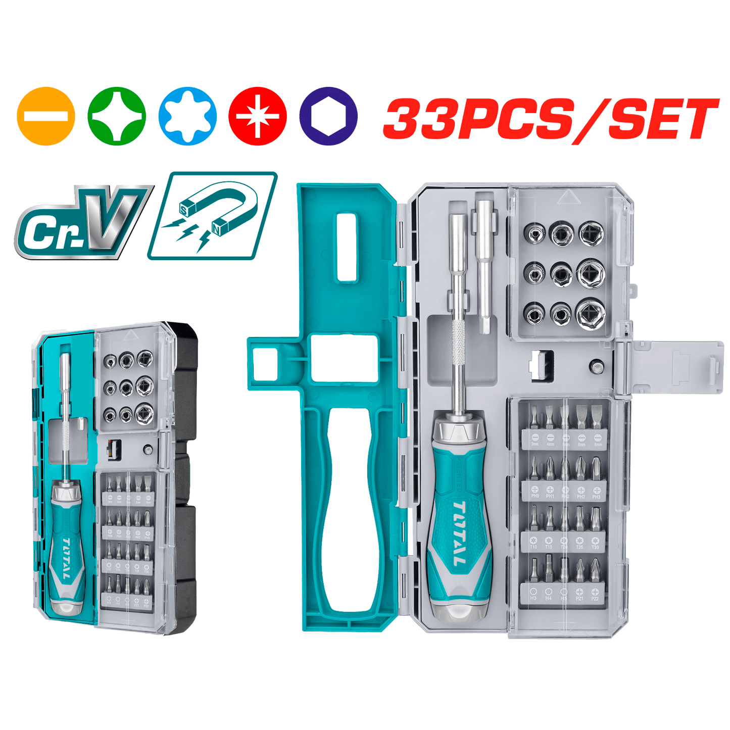 Screwdriver Set (33 pieces)