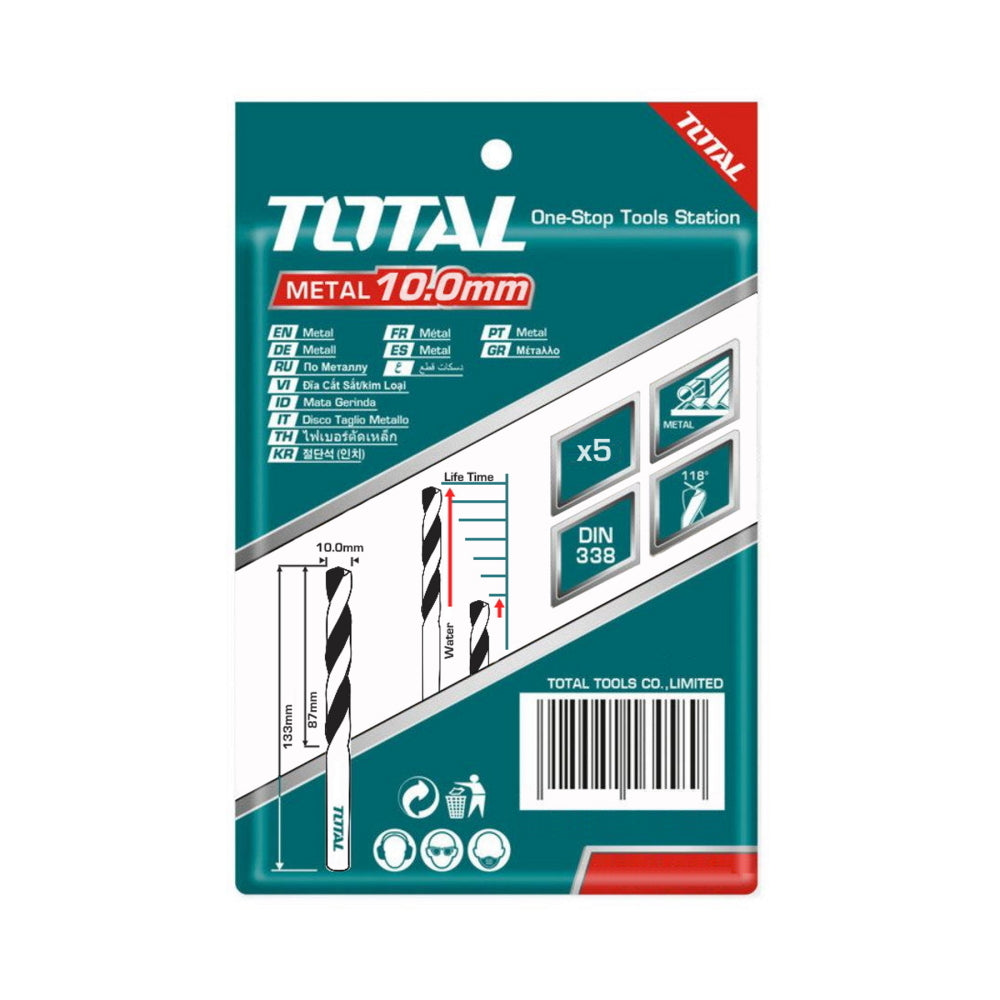 HSS Drill Bit 10mm (5 pieces)