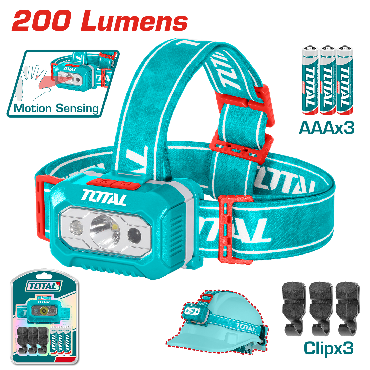 Headlamp - 200 Lumes
