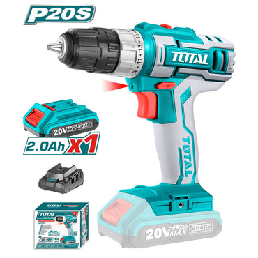 Lithium-Ion Cordless Drill, 20V, 45NM Torque