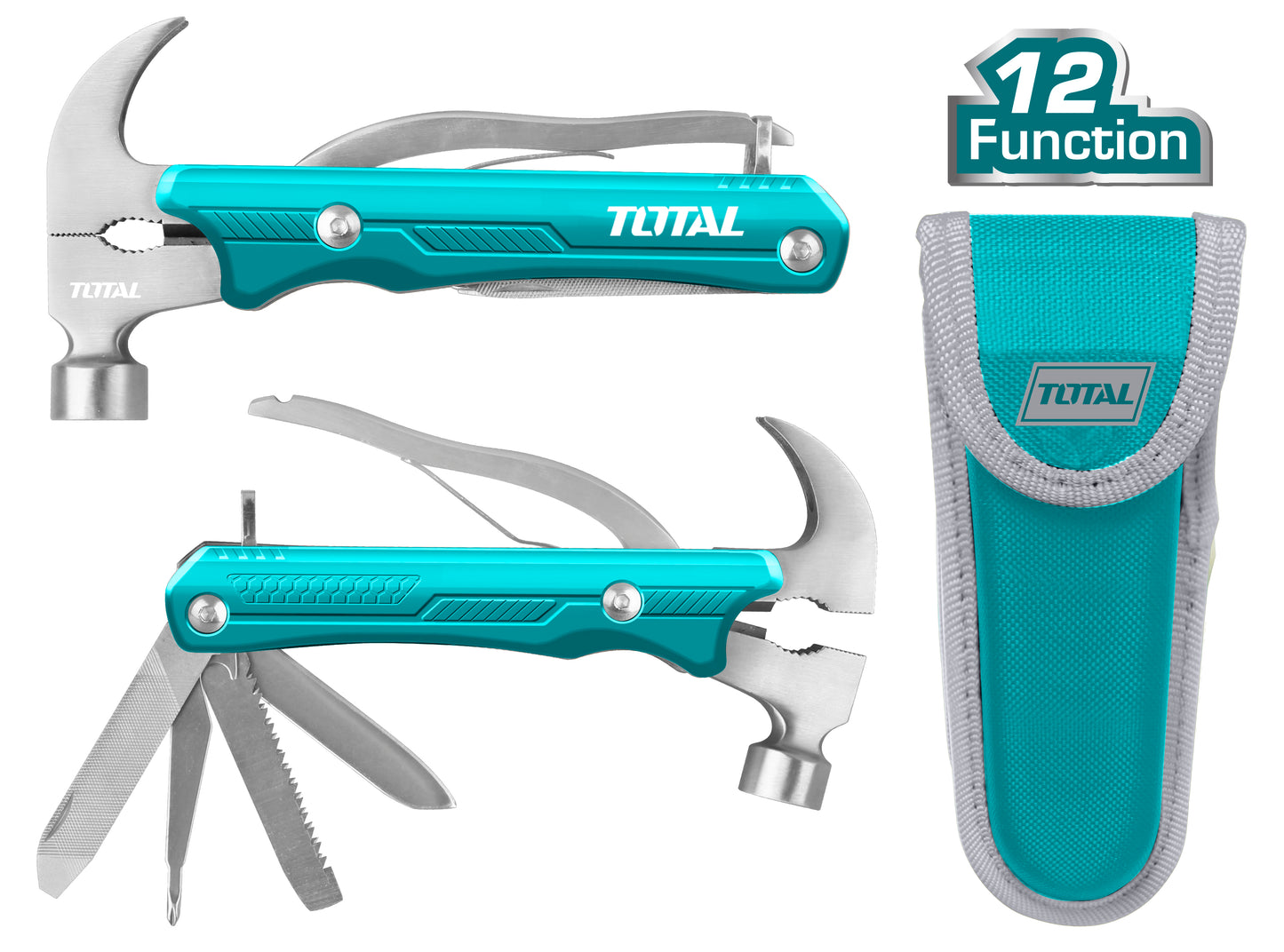 Multi-Function Hammer with 12 Functions