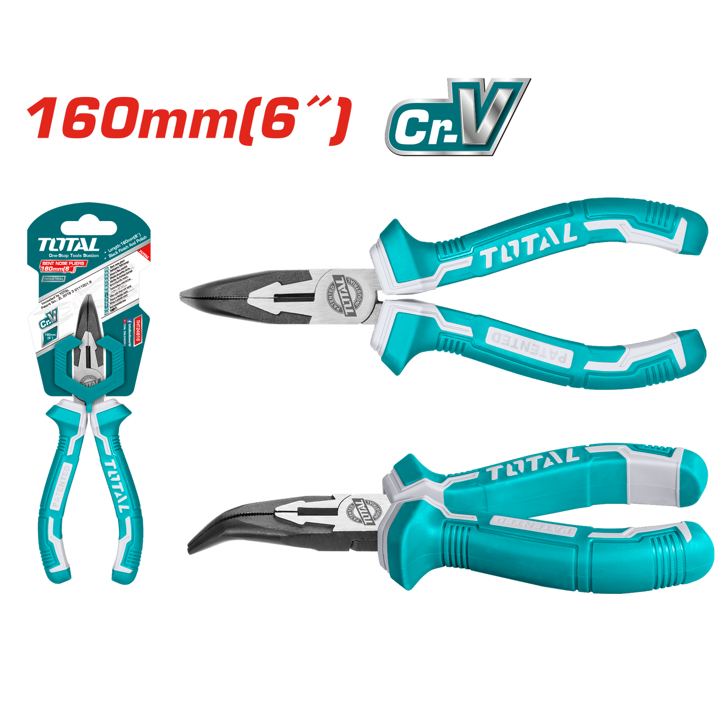 Bent Nose Pliers (6"/160mm)