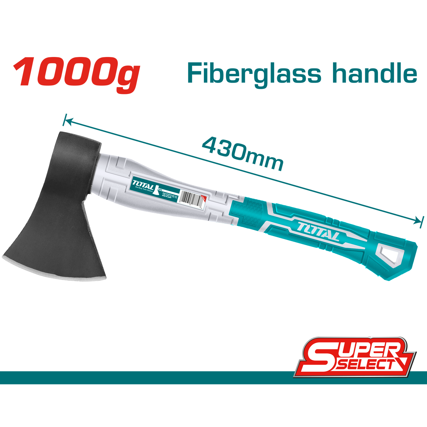 Axe (Fiberglass Handle 1000g)