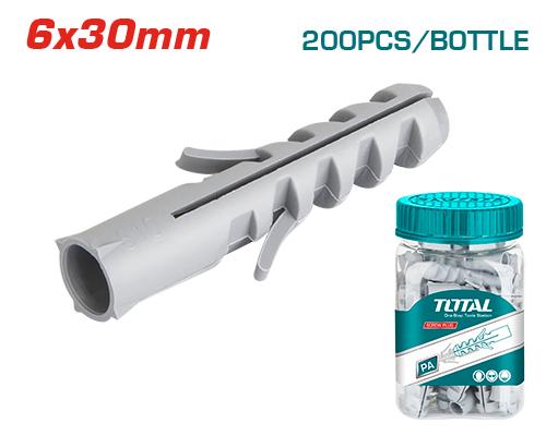 Screw Plug (6x30mm, 200 Pcs In A Bottle,Grey)