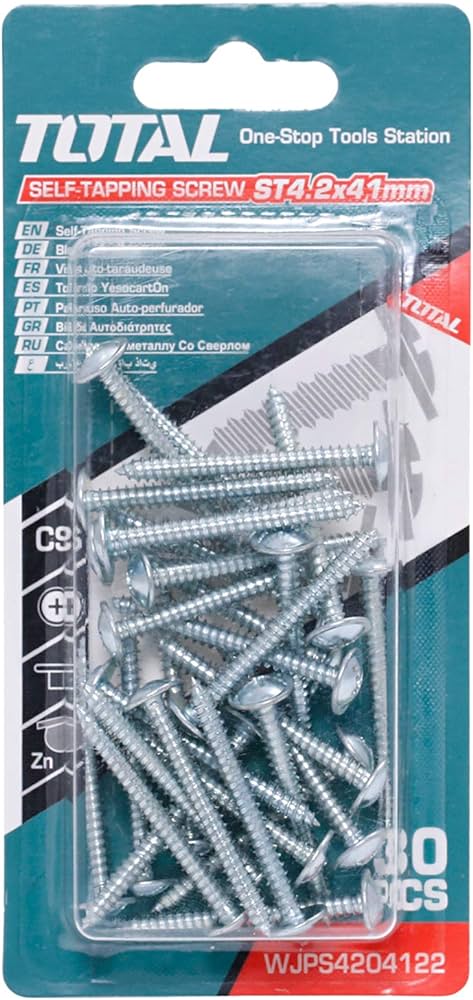 Self-Tapping Screw (ST4.2x41mm, 30Pcs)