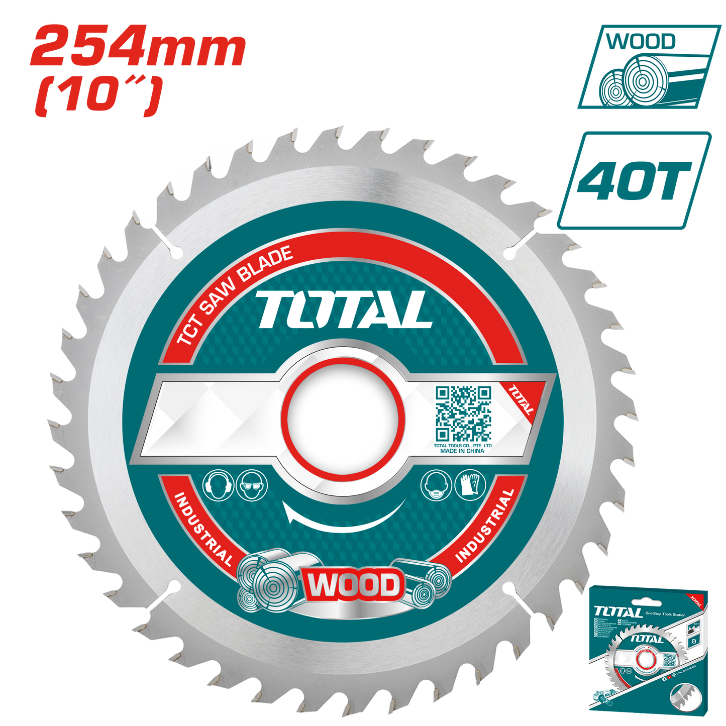 TCT Saw Blade, 254x30mm