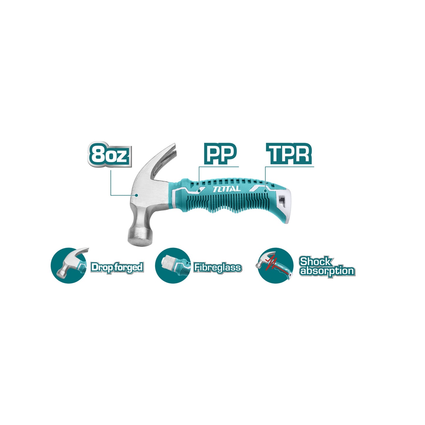 Mini Claw Hammer 8oz