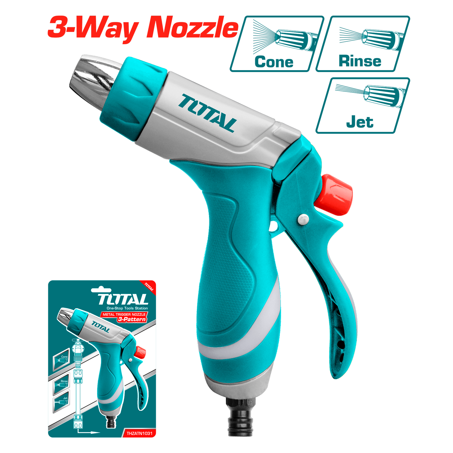 Metal Trigger Nozzle 3-Way