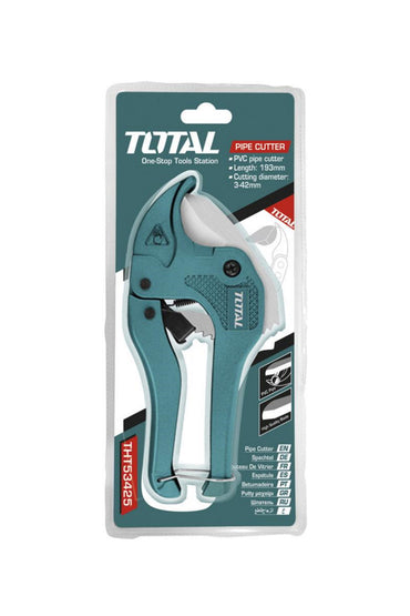 PVC Pipe Cutter, L: 193mm, Cutting Dia: 3-42mm