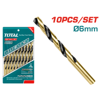 HSS Drill Bit Ø6mm (10 pieces set)