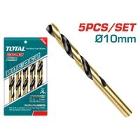 HSS Drill Bit Ø10mm (5 pieces set)