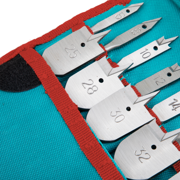 Flat Wood Drill Bits Set (13 pieces set)