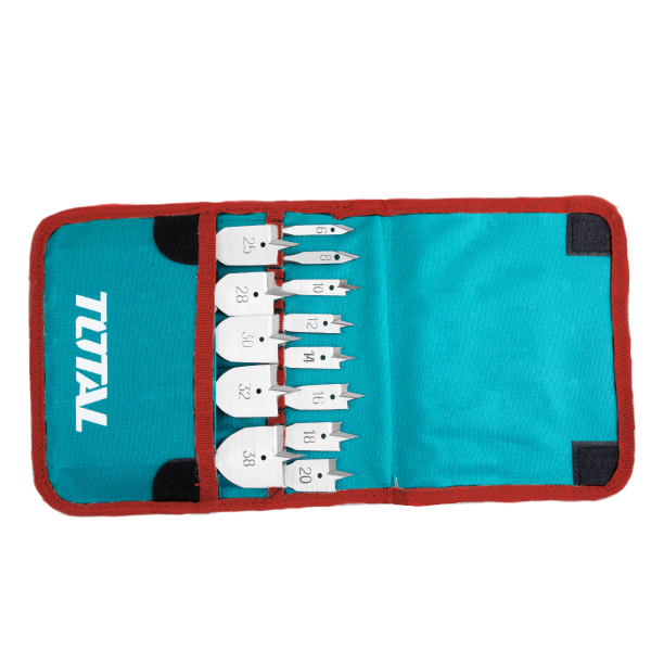 Flat Wood Drill Bits Set (13 pieces set)