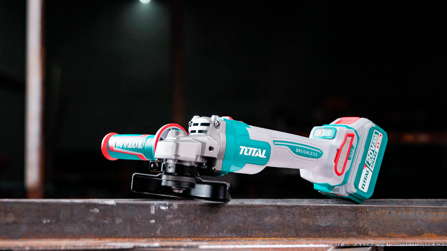 Industrial Brushless Cordless 3-Speed Angle Grinder - 115mm(4-1/2") - P20S 4.0Ah