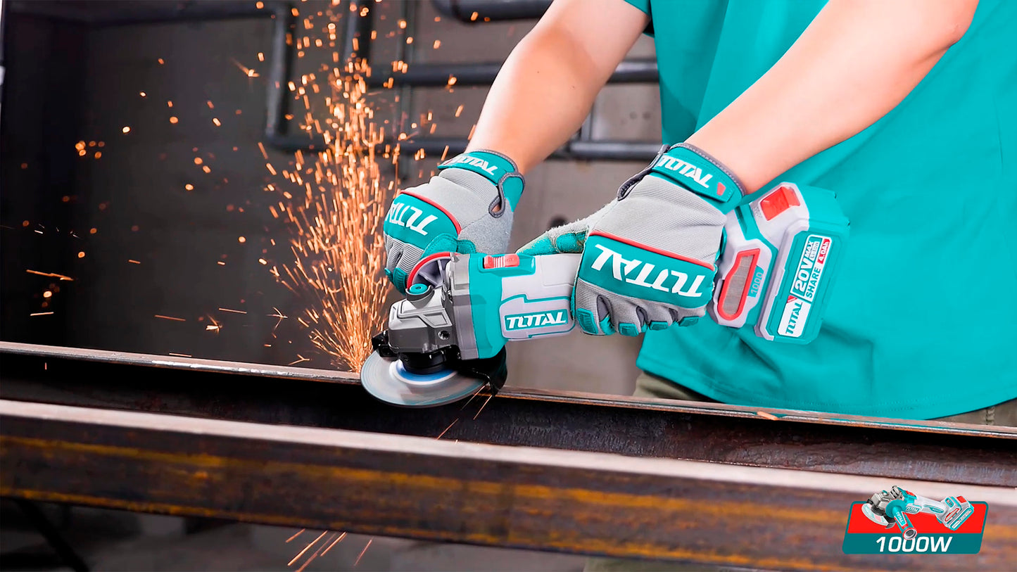 Brushless Cordless Angle Grinder 1000W - 115mm(4-1.2") - P20S 4.0Ah