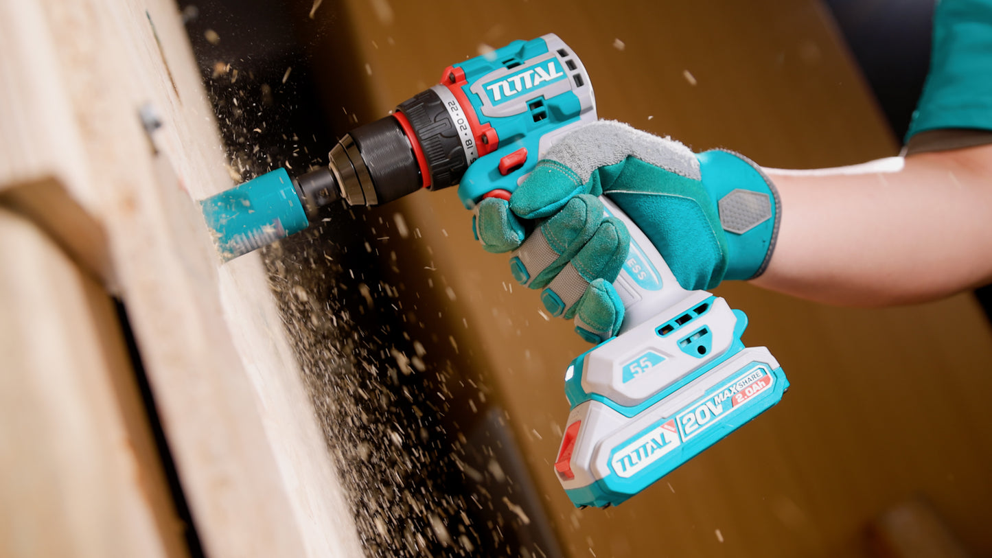 Compact Brushless Cordless Drill 55N.m - P20S 2.0Ah