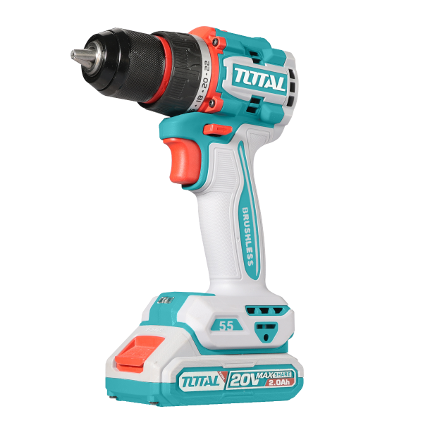 Compact Brushless Cordless Drill 55N.m - P20S 2.0Ah