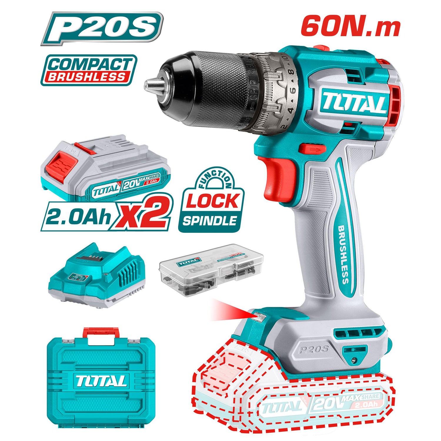 P20S Share Battery