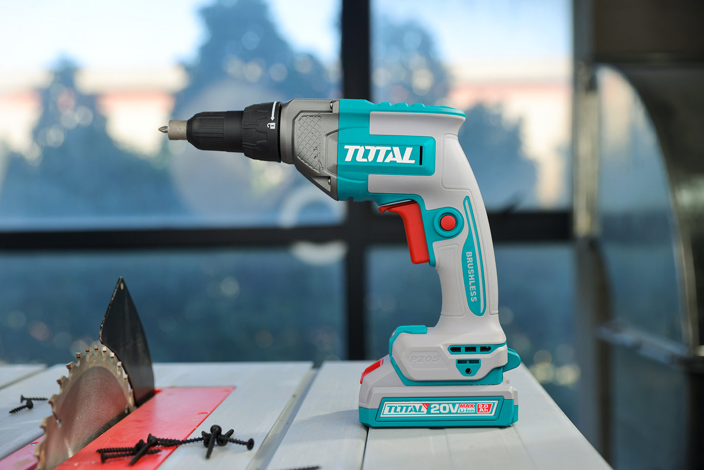 Brushless Cordless Drywall Screwdriver 1/4" Hex - P20S 2.0Ah