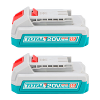 20V P20S Industrial Lithium-Ion Battery & Intelligent Charger Starter Kit (Dual 2.0Ah Power Packs / 2A Smart Desktop Dock)