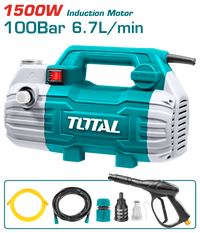 High Pressure Washer 1500W - 100Bar - 6.7L/min