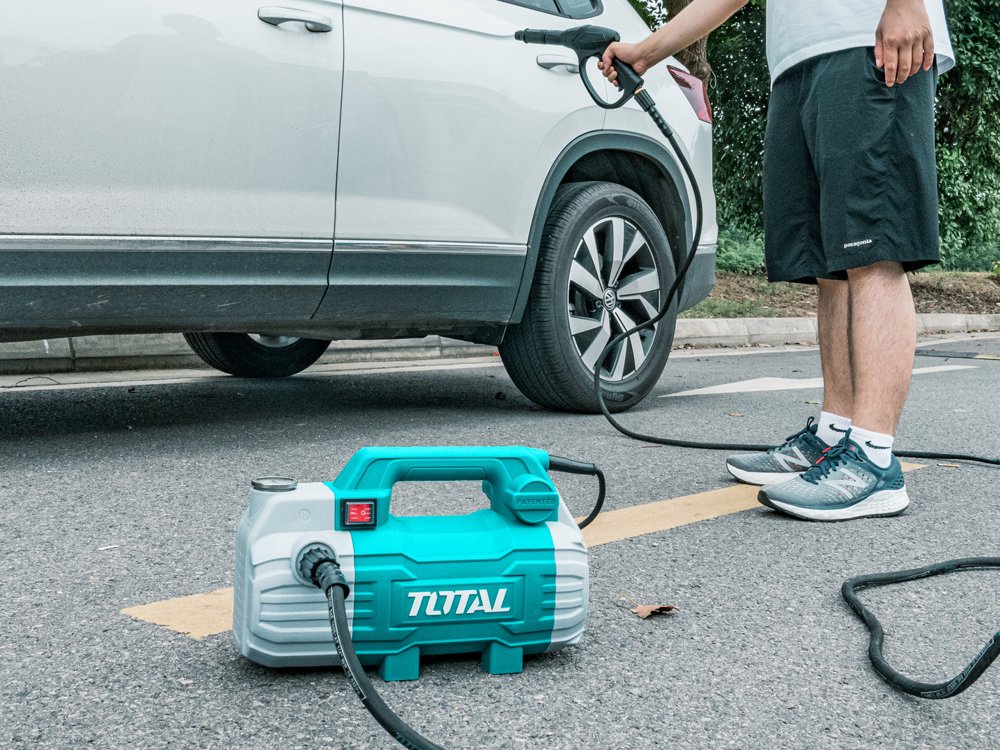 High Pressure Washer 1500W - 100Bar - 6.7L/min