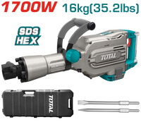 Industrial Heavy-Duty Industrial Demolition Breaker 1700W - 16kg - 45J (BS Plug)