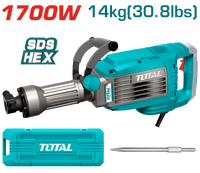 Demolition Breaker 1700W - 14kg - SDS HEX