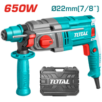 Compact Corded Rotary Hammer 650W - Ø22mm - SDS Plus