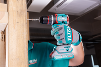 Compact Brushless Cordless Impact Drill + Tools Set (166 pieces)