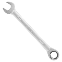Industrial Fine-Polished Cr-V Metric Ratchet Spanner Set (8 pieces) - Cr-Mo Gears