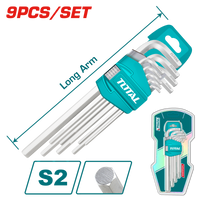 Hex Key Set Long Arm (9 pieces set)