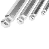 Industrial S2 Steel Long Arm Ball Point Hex Key Set (9 pieces)
