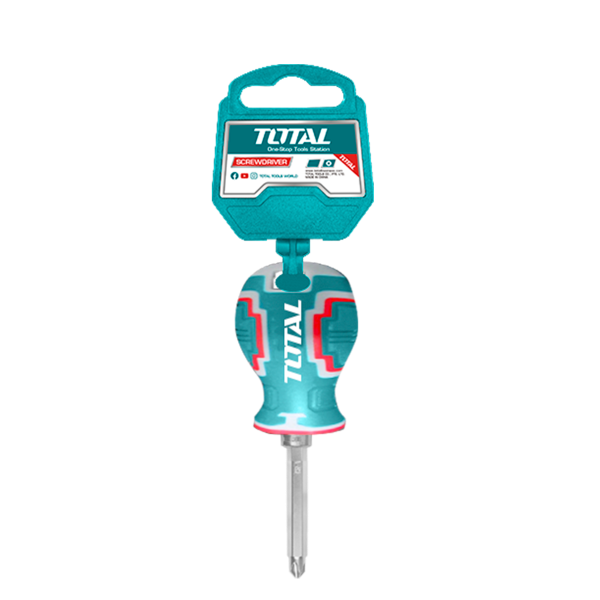 2-in-1 Interchangeable Double-Ended Screwdriver (PH2 + SL6)