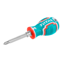 2-in-1 Interchangeable Double-Ended Screwdriver (PH2 + SL6)