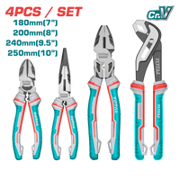 High-Leverage Industrial Pliers Set (4 pieces)