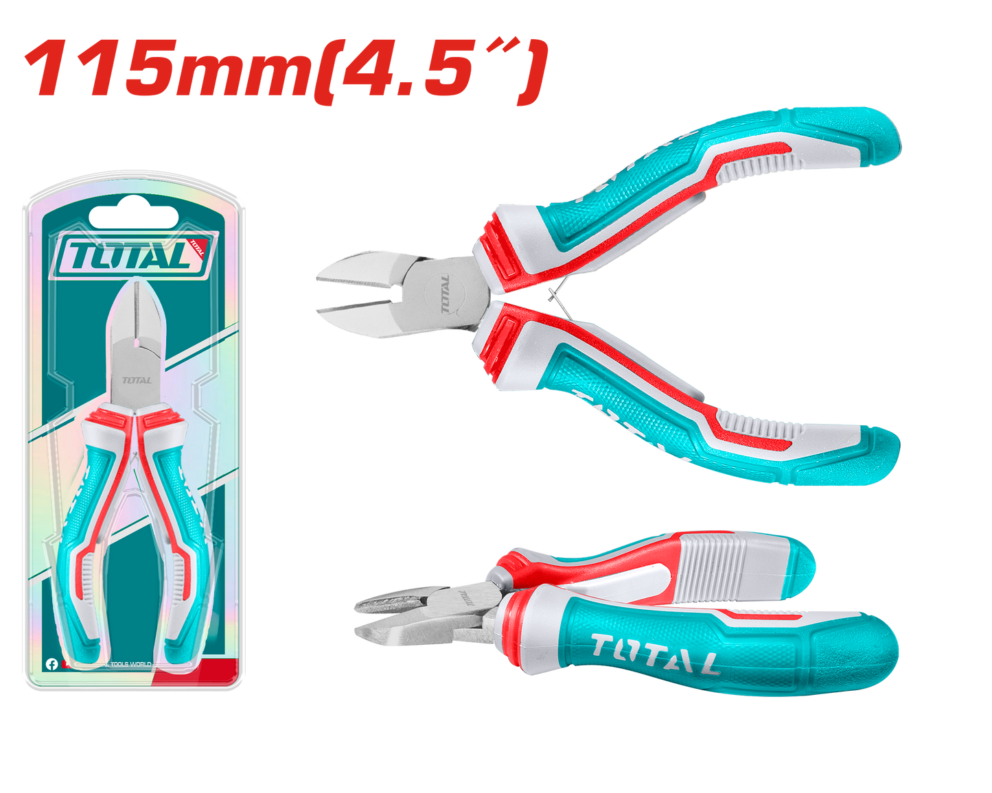 Precision Mini Diagonal Cutting Pliers 115mm(4.5")