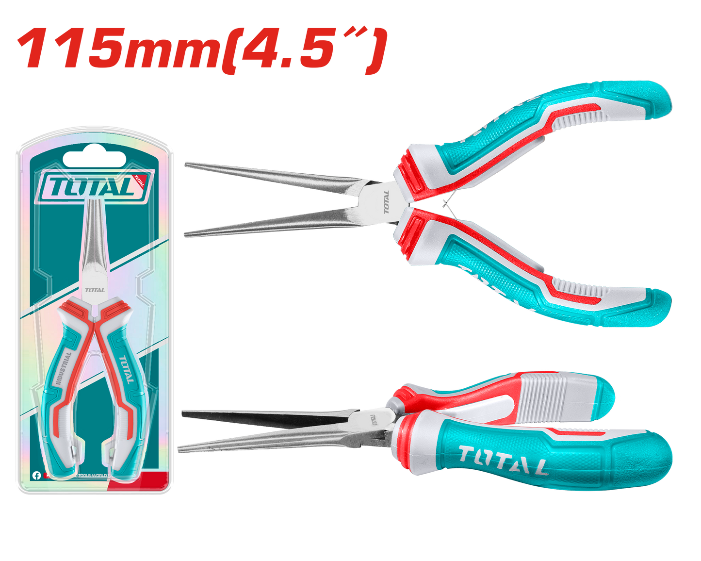 Precision Mini Needle Nose Pliers 115mm(4.5")