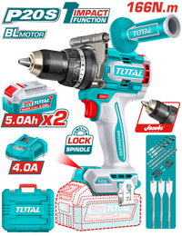 Brushless Cordless Impact Drill 166N.m - P20S 5.0Ah