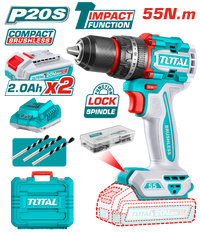 Compact Brushless Cordless Impact Drill 55N.m - P20S 2.0Ah