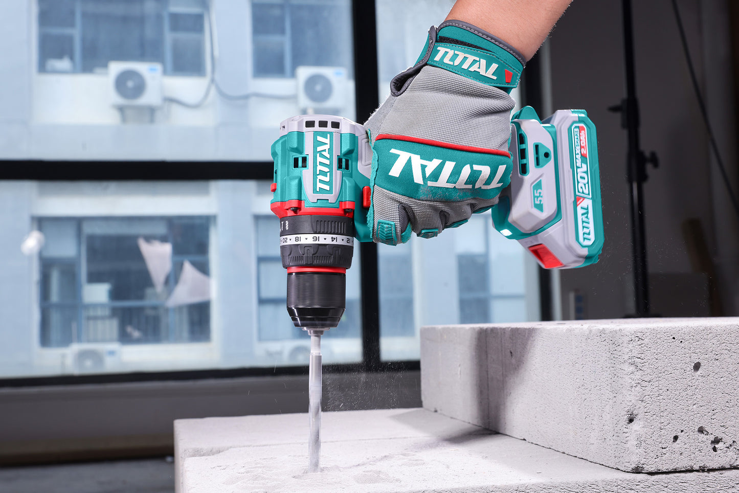 Compact Brushless Cordless Impact Drill 55N.m - P20S 2.0Ah